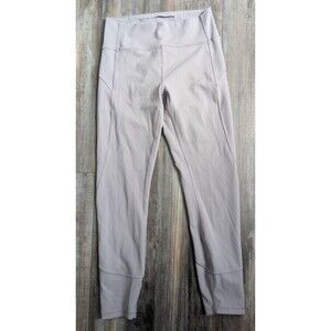 Lululemon In Movement Tight 25" *Everlux Dark Chrome Women's 8 LW5BMES